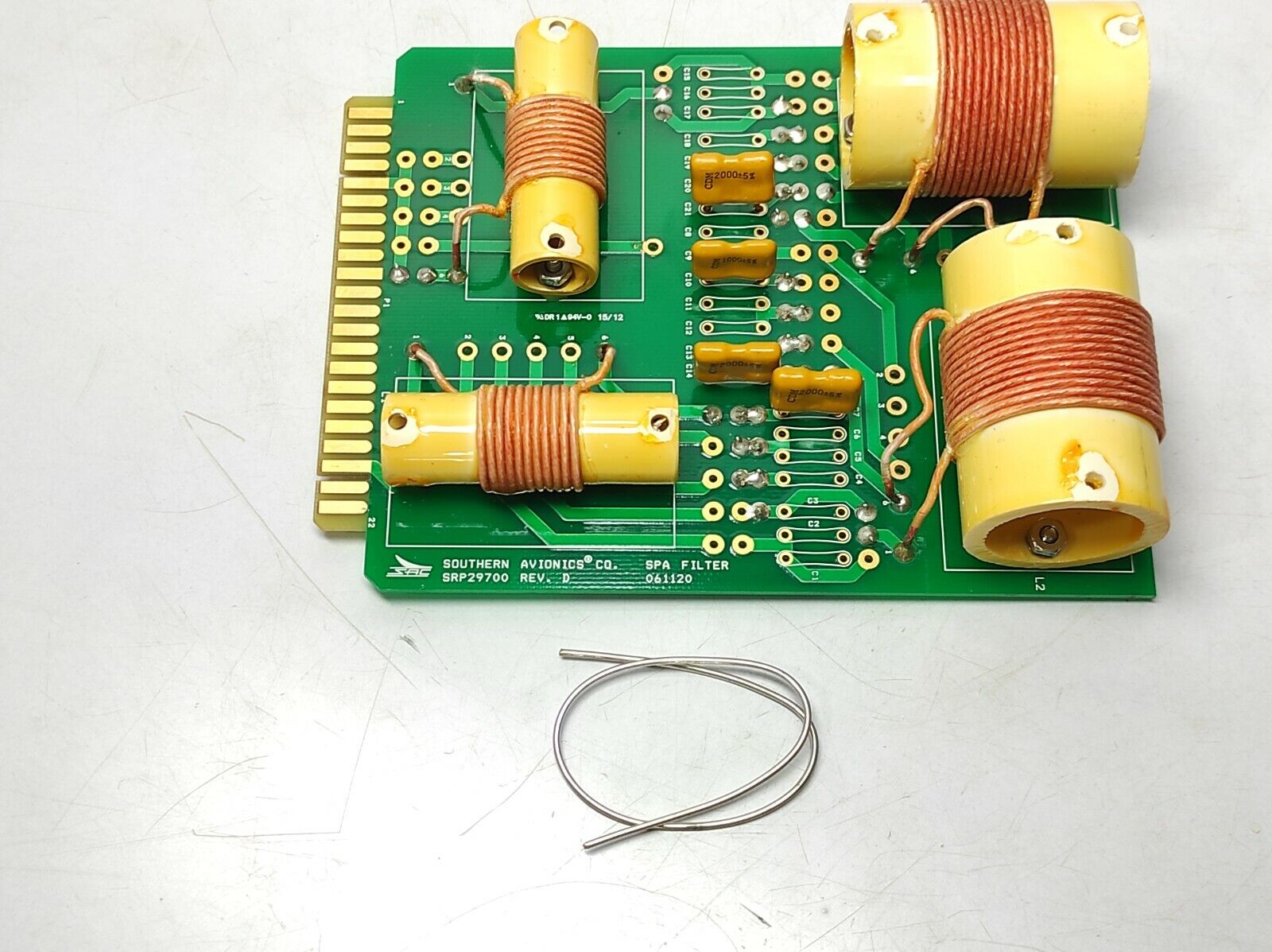 Southern Avionics SRP29700 Rev D Spa Filter PWB-297-6142 Filter H SPA