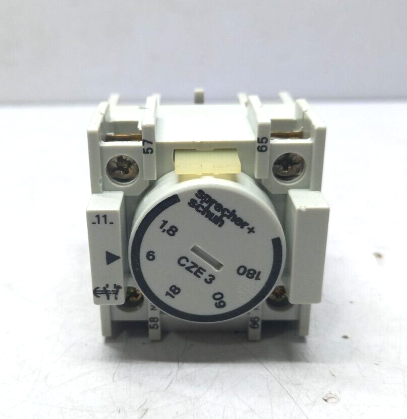 Sprecher Schuh CZE 3 Timer 1.8-180s 660V~ 16A CZE3