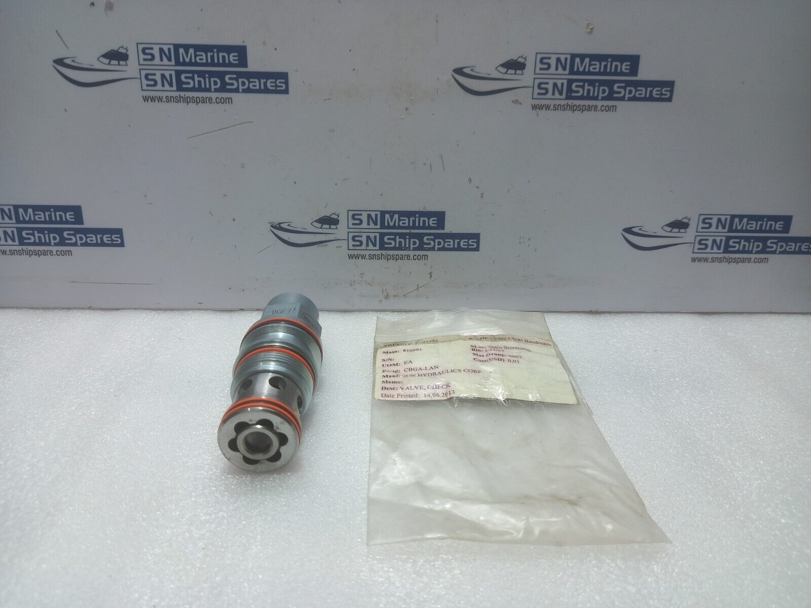 Sun Hydraulics CBGA-LAN Hydraulics Cartridge Valve 0GF7