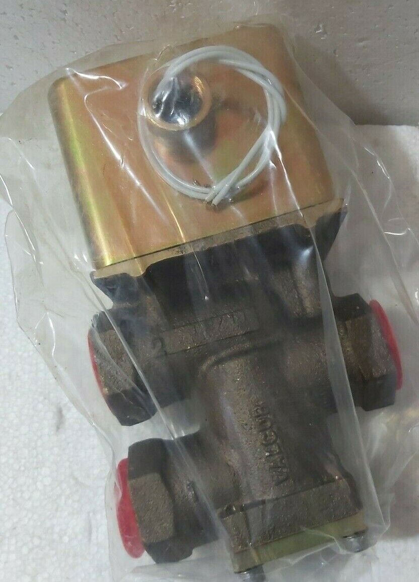 VALCOR SCIENTIFIC SV85C1SHD6 3 WAY SOLENOID VALVE 1"