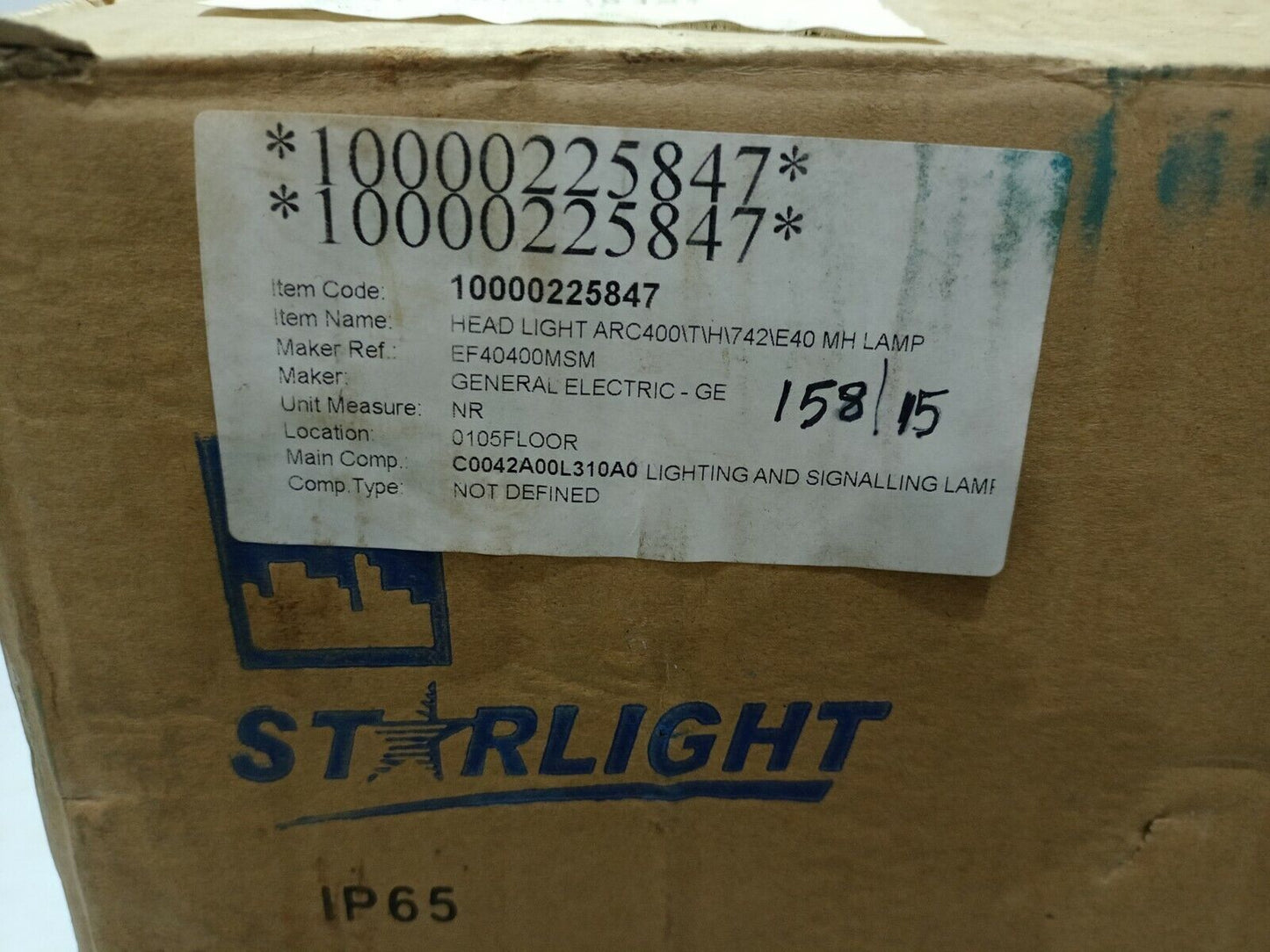 Starlight GR-0004 Eurolight Illuminazione 220-240V 50-60Hz 400E IP65-E40