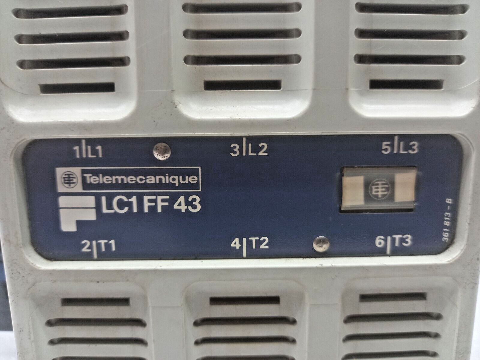 Telemecanique LC1FF43 Contactor With Telemecanique LC1F150 361 813-B