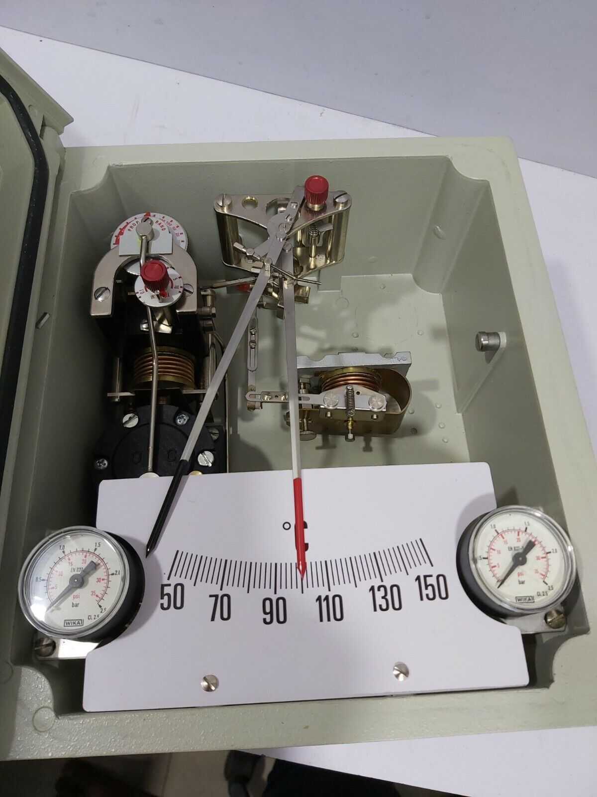 OMC 313F5 PNEUMATIC CONTROLLER RECEIVER INDICATING P+1 ACTION SER-350