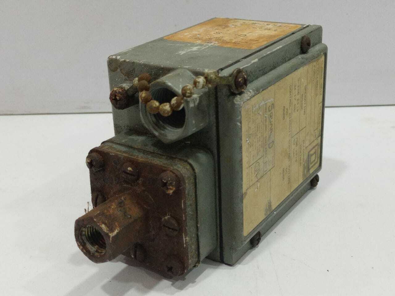 Square D 9012 GAW-6 Series C Pressure Switch 