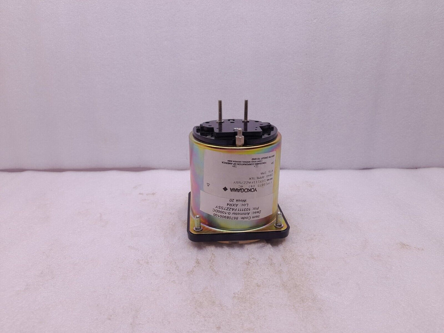 Yokogawa 103111FAZZ7SSY DB40 Ammeter RTG 1MA 0-1000DC Amperes
