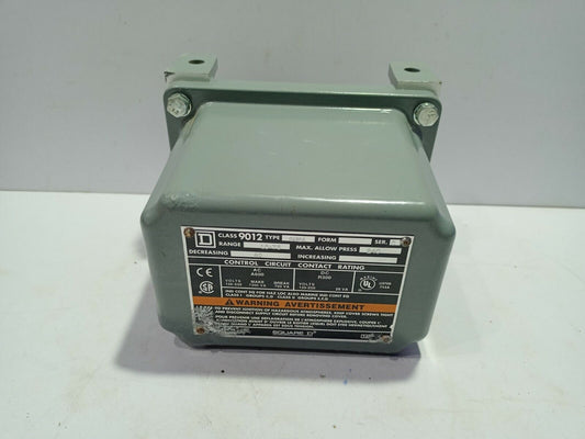 Square D 9012 GAR24 Pressure Switch Range 1.5-75