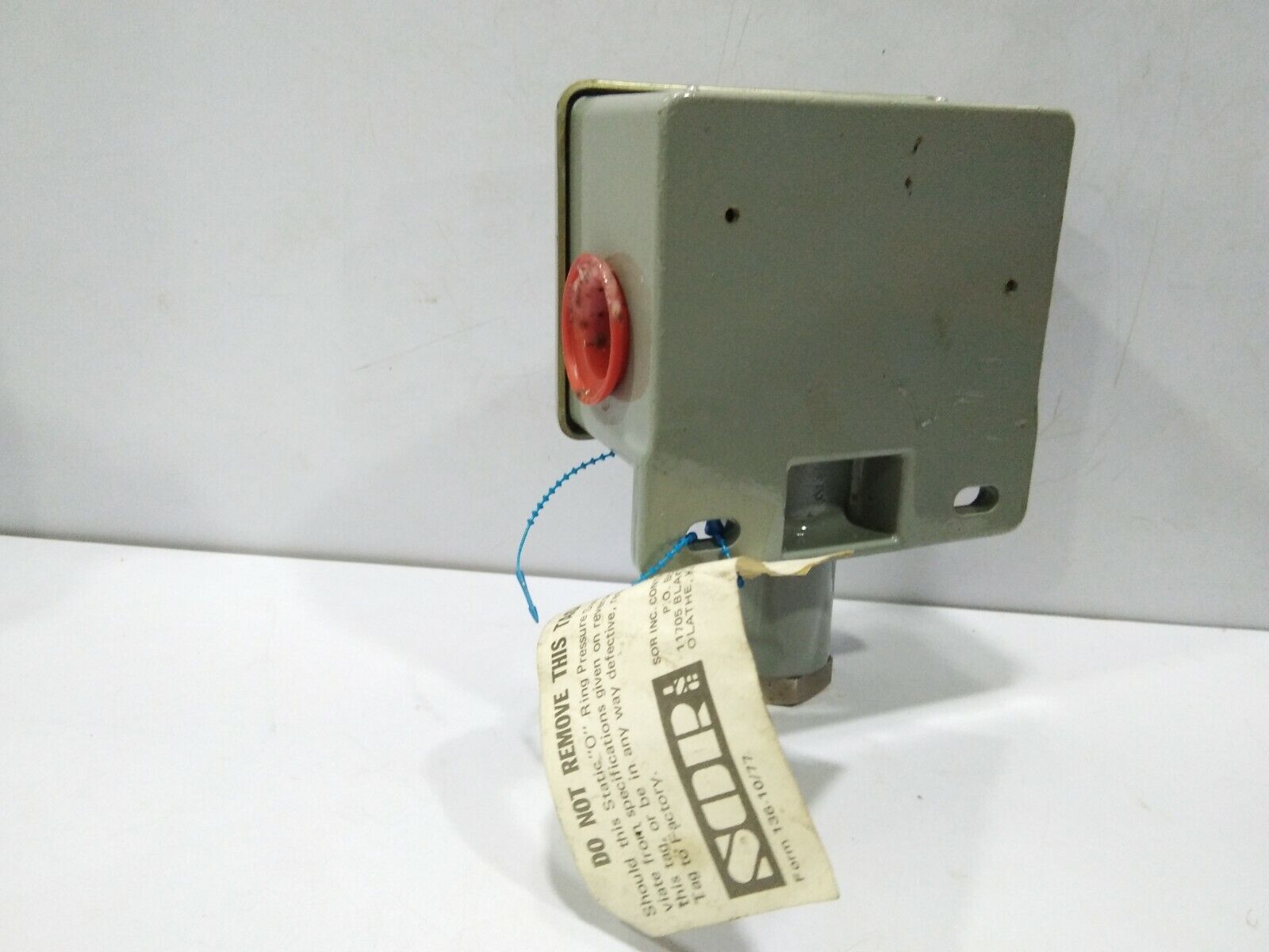 SOR 6NN-K3-N4-F1A PRESSURE SWITCH 6NNK3N4F1A