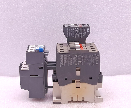 ABB A30-30-10 Contactor R89 110-115V50Hz 115-127V60Hz W/ Relay 18-25A & CA5-10