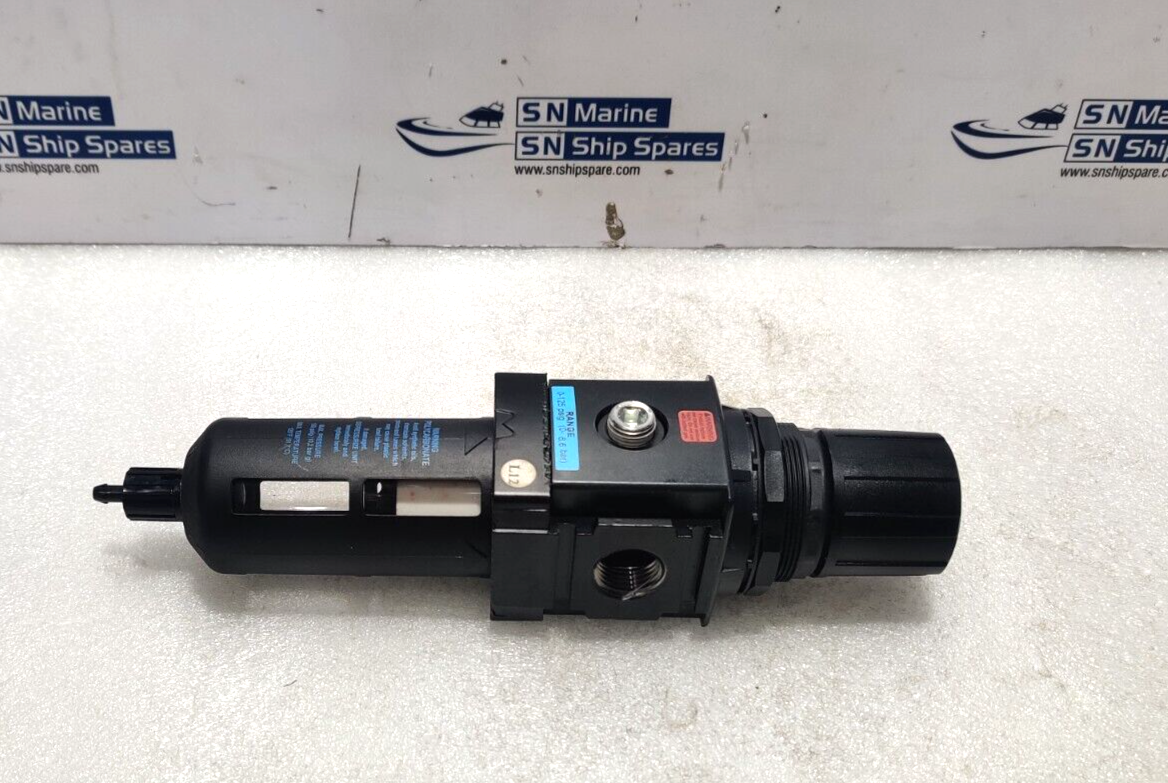 Wilkerson B18-04-FKG0 Pneumatic Air Filter Regulator With Pressure Gauge