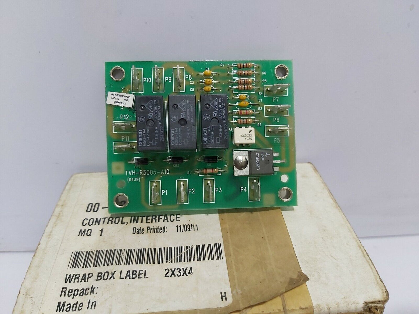 VULCAN HART 00-427759-0001 CONTROL INTERFACE TVH-R3005-A10 / MPC-R3005-11