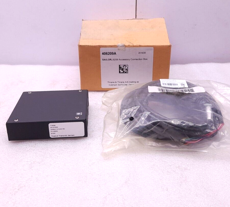 Thrane & Thrane Sailor TT-6209A Accessory Connection Box 406209A With 5m Cable