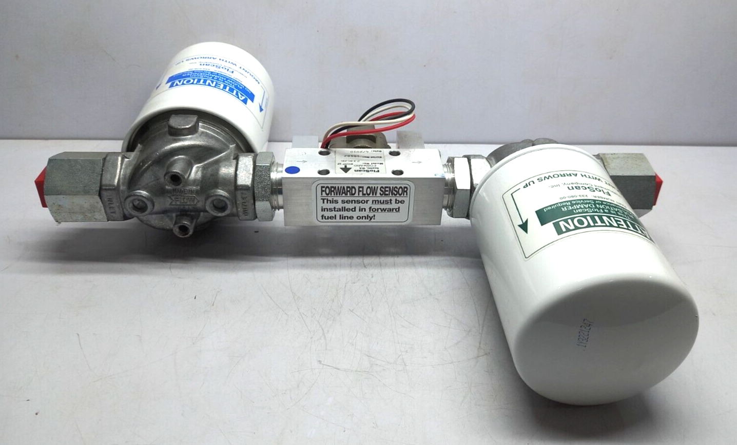Floscan Series K Diesel Fuel Flow Monitoring System 860L3CB2K Series 8600