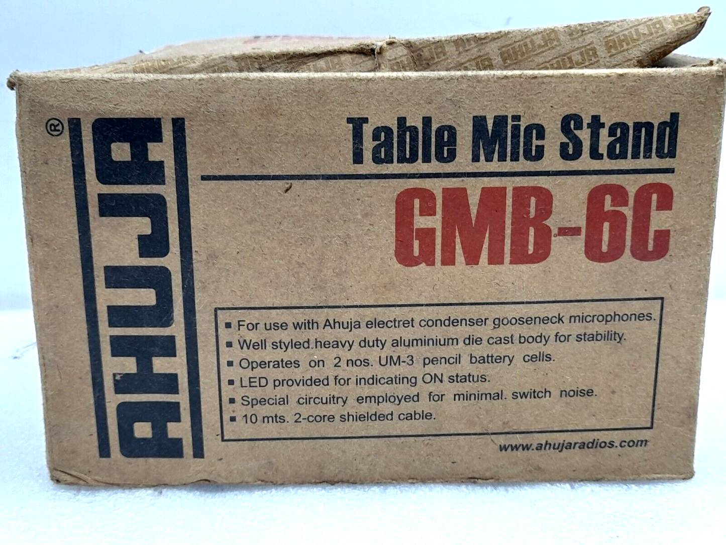 Ahuja GMB-6C Table Mic Stand / GMB6C