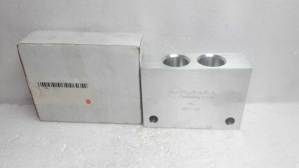 Sun Hydraulics YAL 0GP 1-A2 Hydraulic Manifold Block