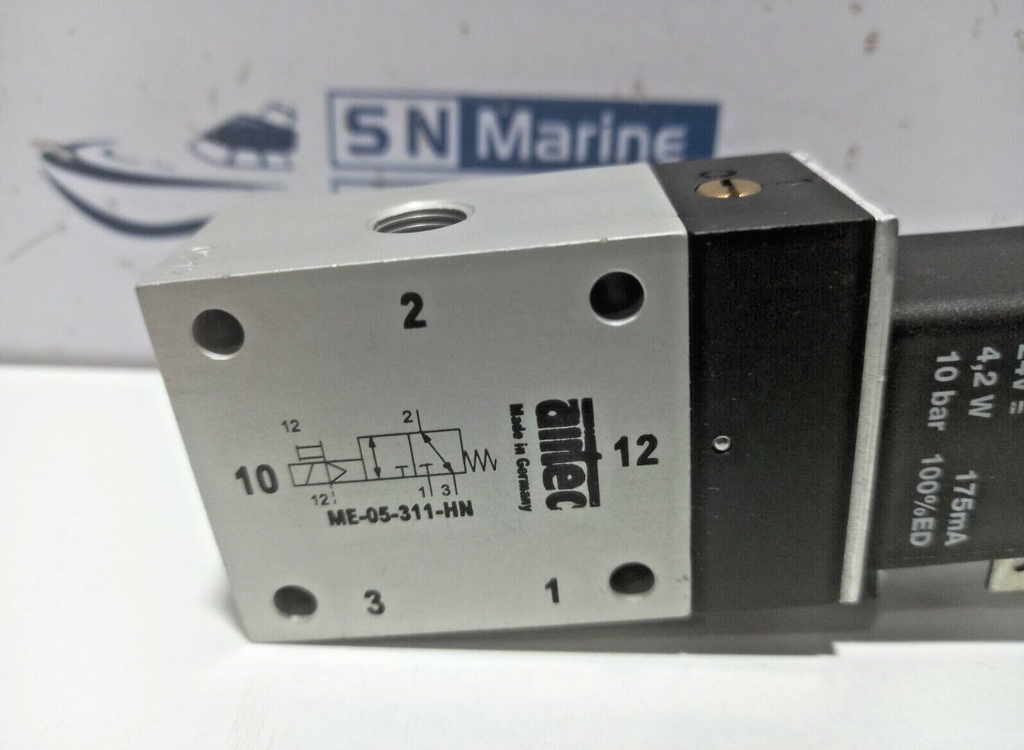 AIRTEC ME-05-311-HN Solenoid Valve With ARTEC SP011 Solenoid Coil 24V 4,2W 10Bar