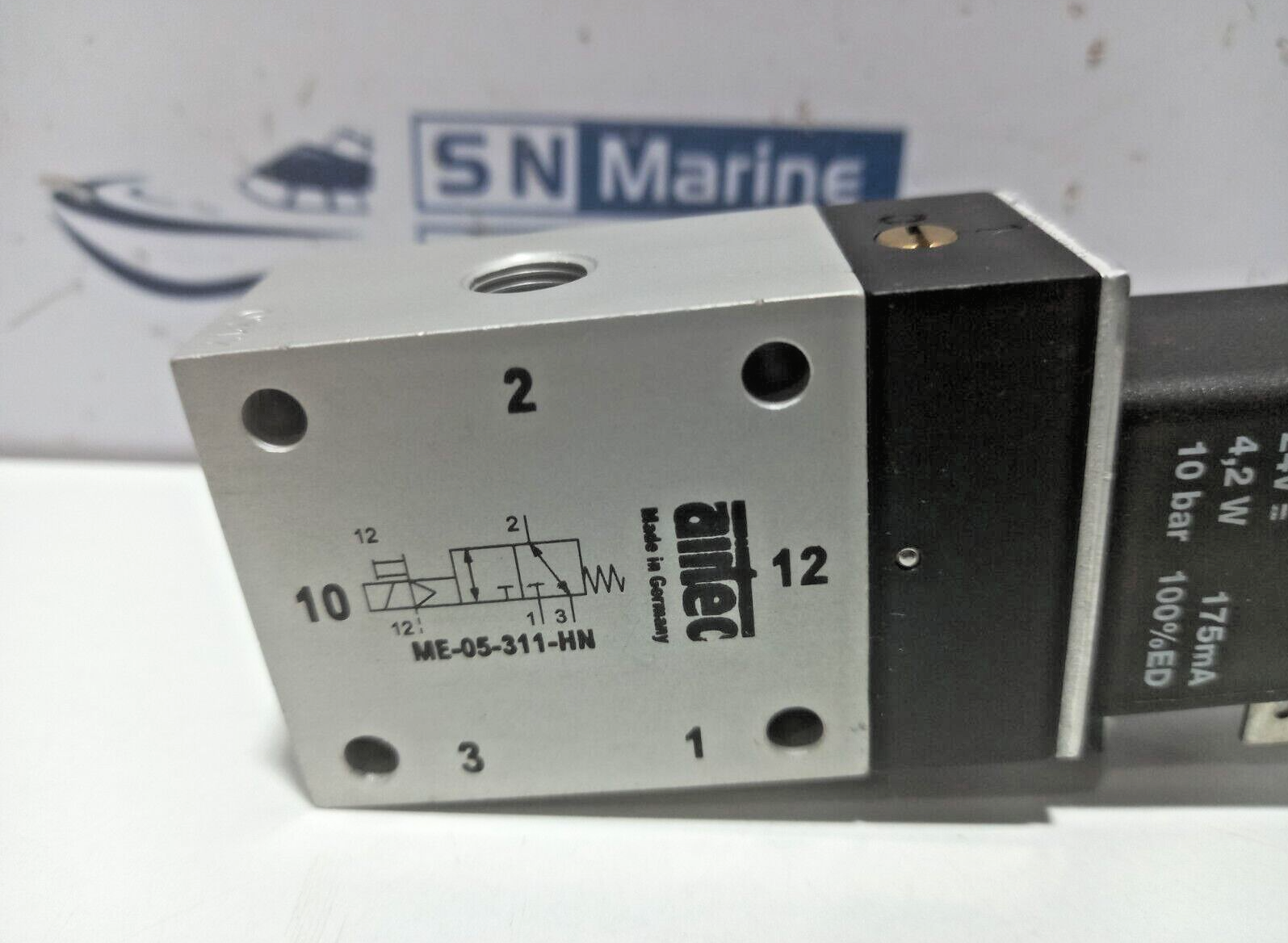 AIRTEC ME-05-311-HN Solenoid Valve With ARTEC SP011 Solenoid Coil 24V 4,2W 10Bar