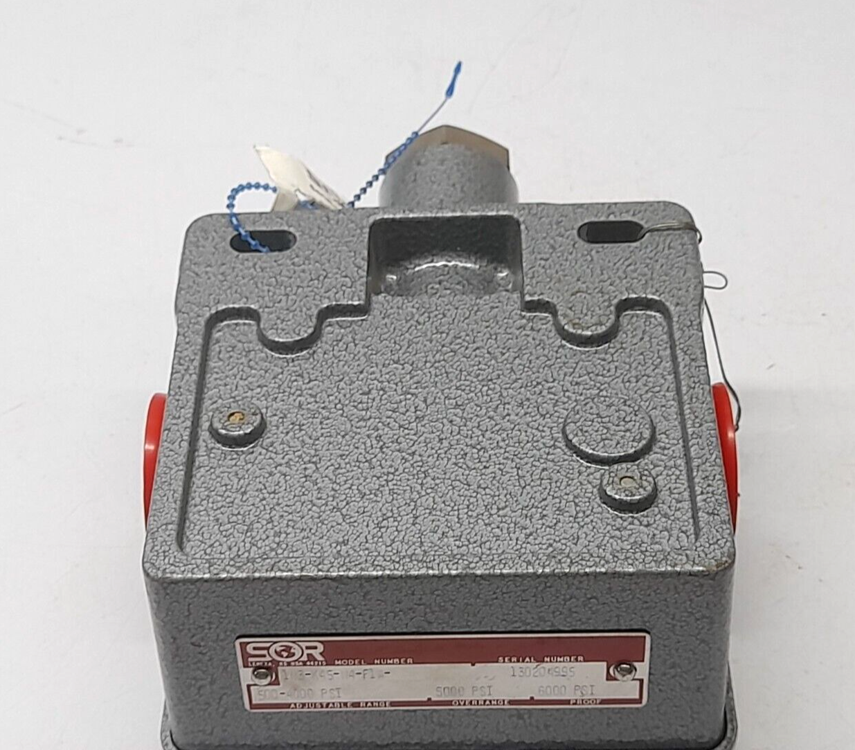 SOR 1N3-K45-N4-F1A Pressure Switch Adjustable Range 500-4000 PSI