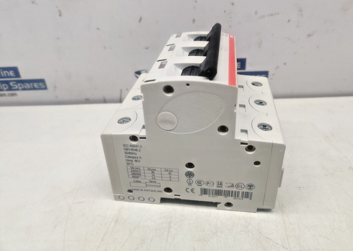 ABB S803S-D125 High Performance MCB 2CCS863001R0841 RS 435487