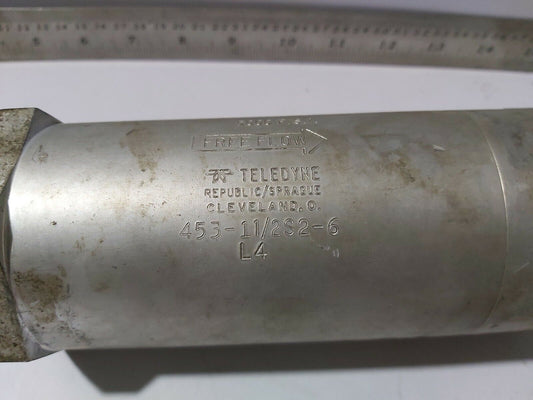 TELEDYNE 453-1 1/2 S2-6 CHECK VALVE 5000PSI