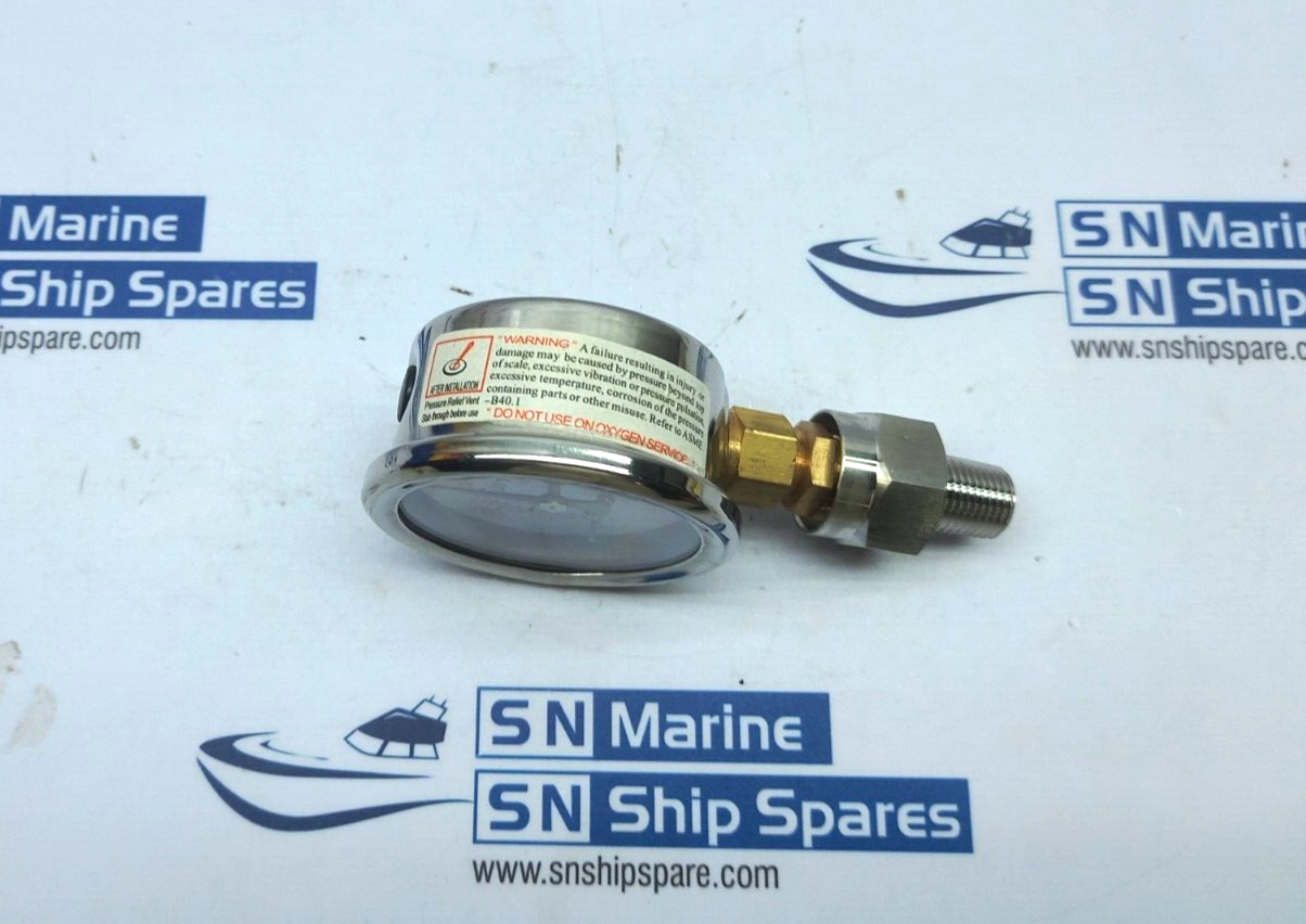 TESS Pressure Gauge 0-300Bar 0-4000Psi 1/8”BSP 50D