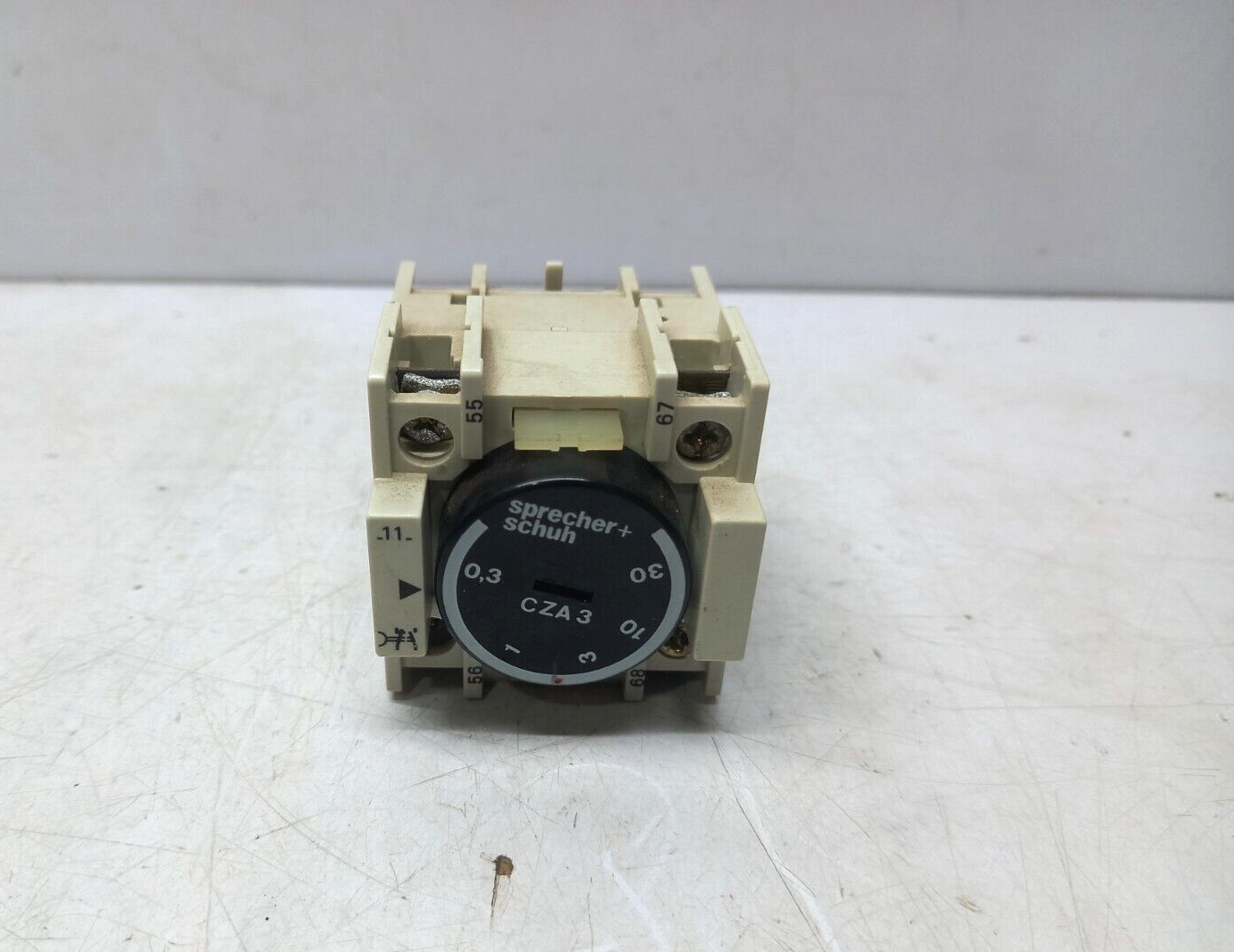 Sprecher Schuh CZA3-11 Pneumatic Timer Relay 600V A.C.Max 10Amps A600