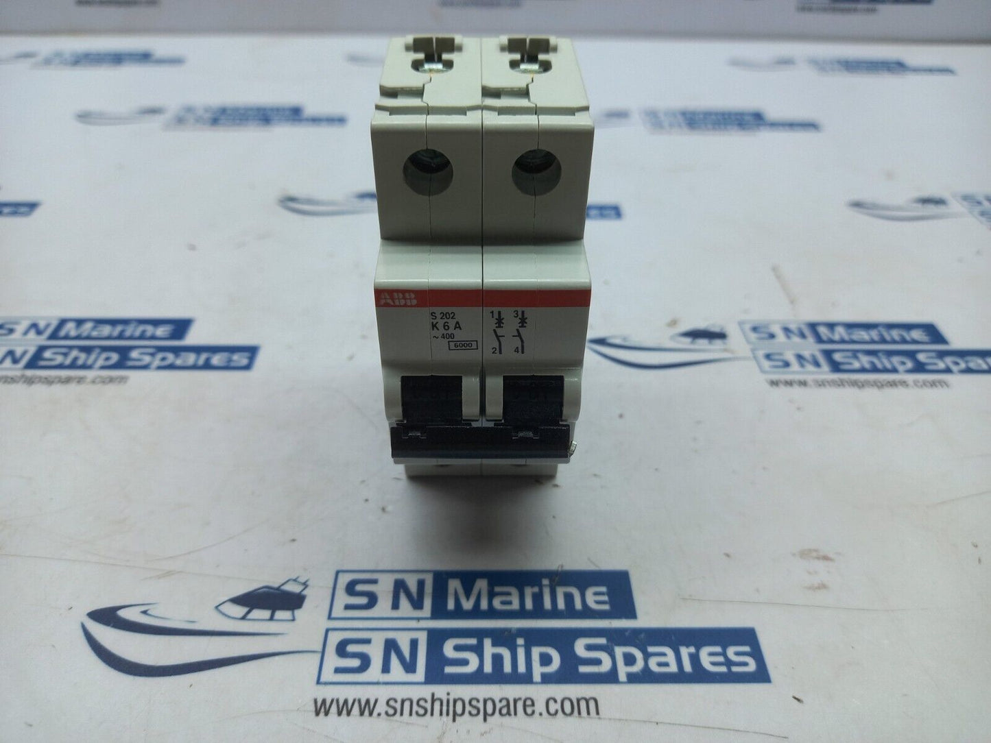 ABB S202K6A Minature Circuit Breaker 6A Rail Mount S272K6A