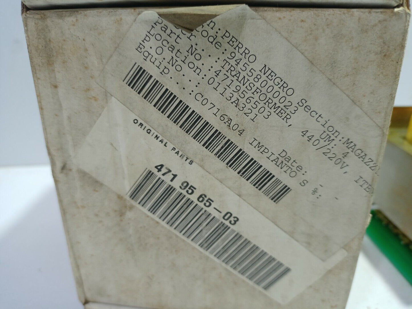 Transformator Teknikab 471 95 65-03 Transformer ENK 16312