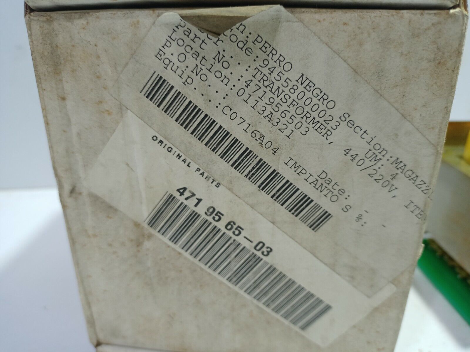 Transformator Teknikab 471 95 65-03 Transformer ENK 16312