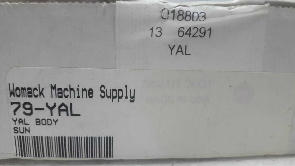 Sun Hydraulics YAL 0GP 1-A2 Hydraulic Manifold Block