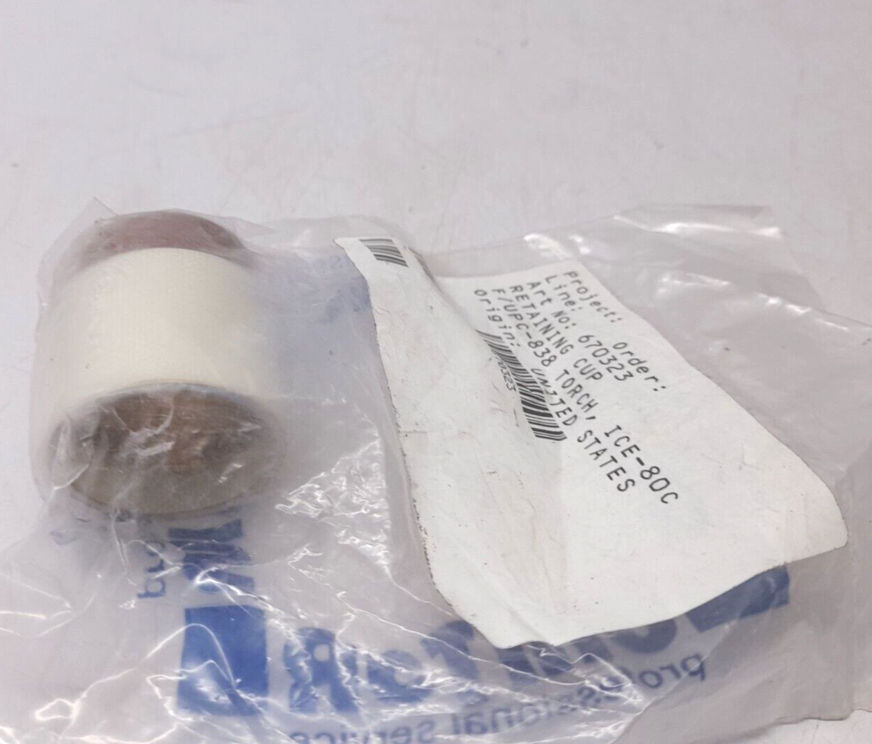 Unitor 670323 Gouging Shield Retaining Cup F/UPC-838 Torch