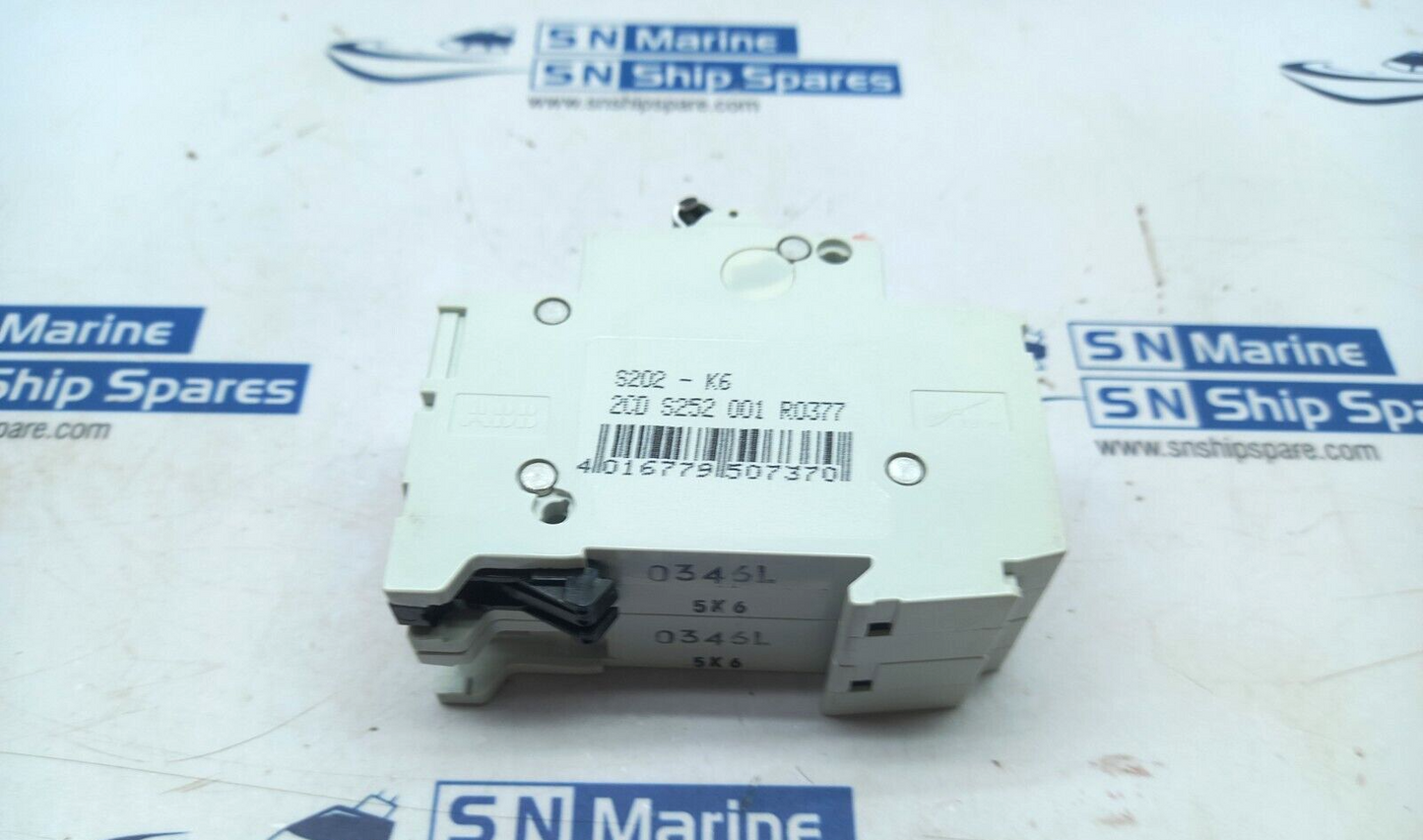 ABB S202K6A Minature Circuit Breaker 6A Rail Mount S272K6A