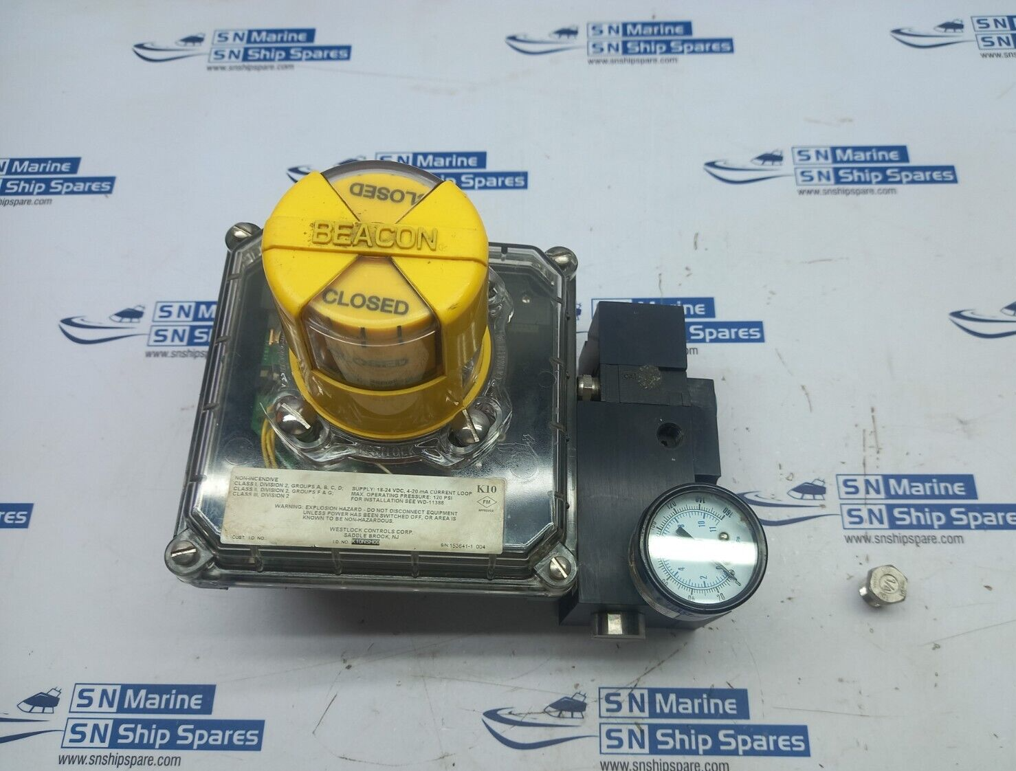 Westlock Controls K10NSH00 Pneumatic Electro Positioner 18-24Vdc 4