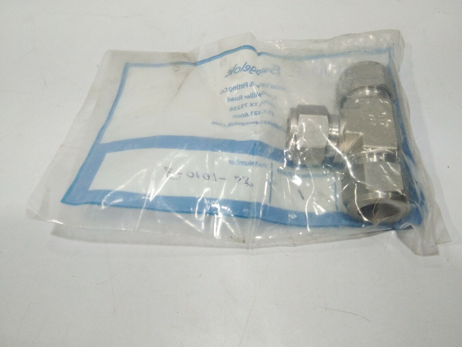 SWAGELOK SS-1010-3 TUBE FITTING UNION SS10103 