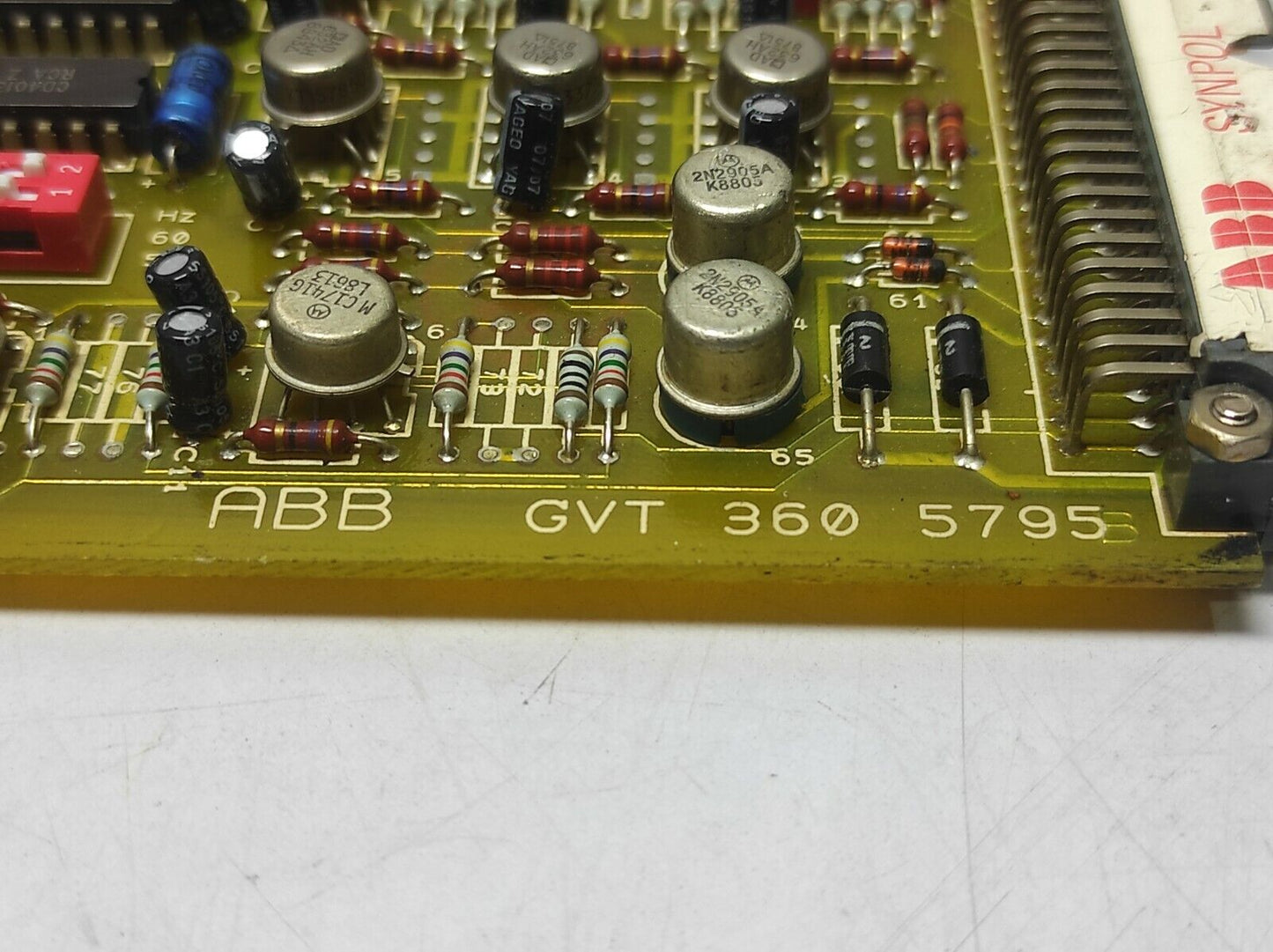 ABB Synpol CMA 34 GVT 360 5795 PCB GVT3605795 CMA 34-1