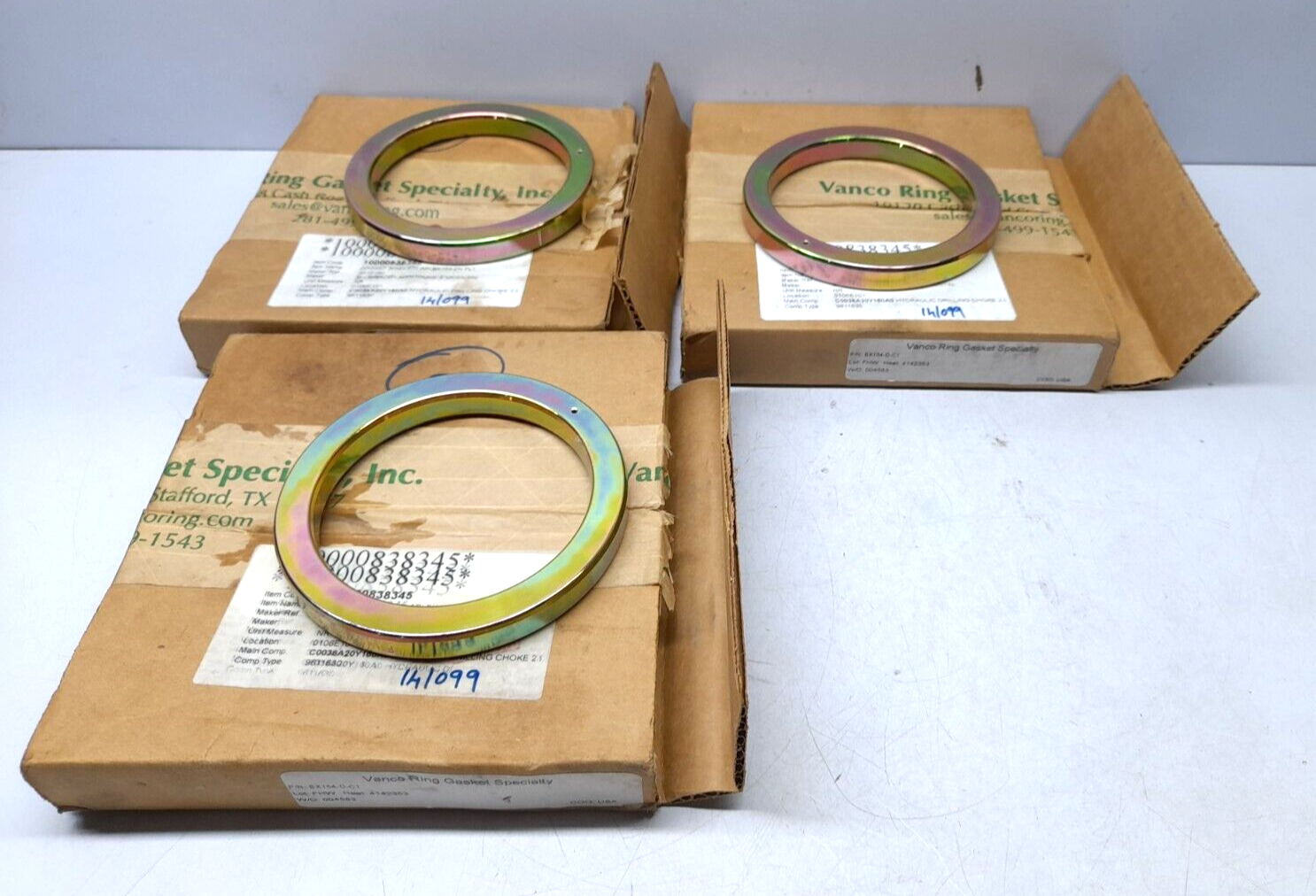 Vanco BX154-D-C1 Ring Gasket BX154-D-C1-4 M-I Swaco Mantovani E Vicentini 391916