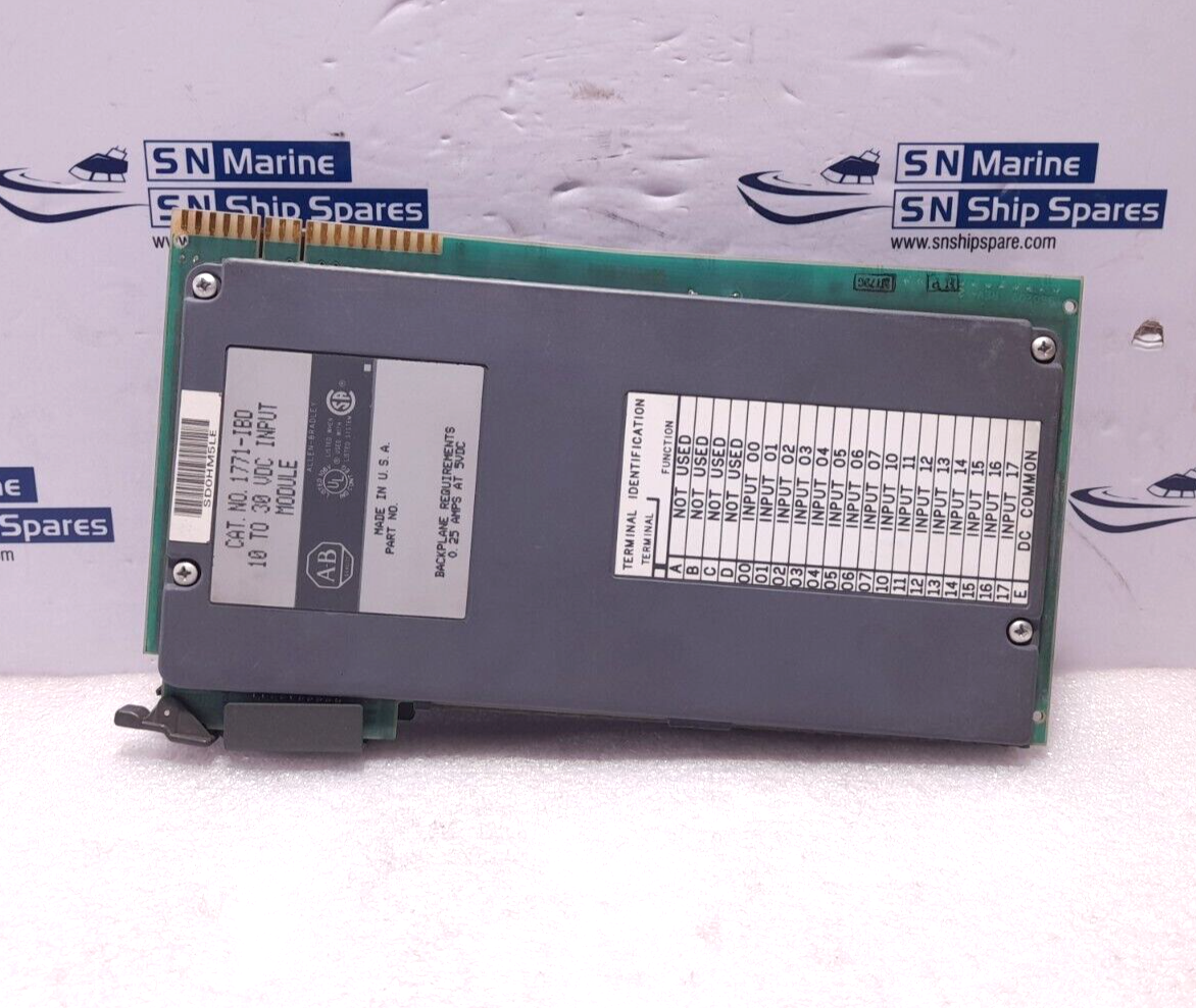 Allen Bradley 1771-IBD 10 To 30 VDC Input Module 1771IBD