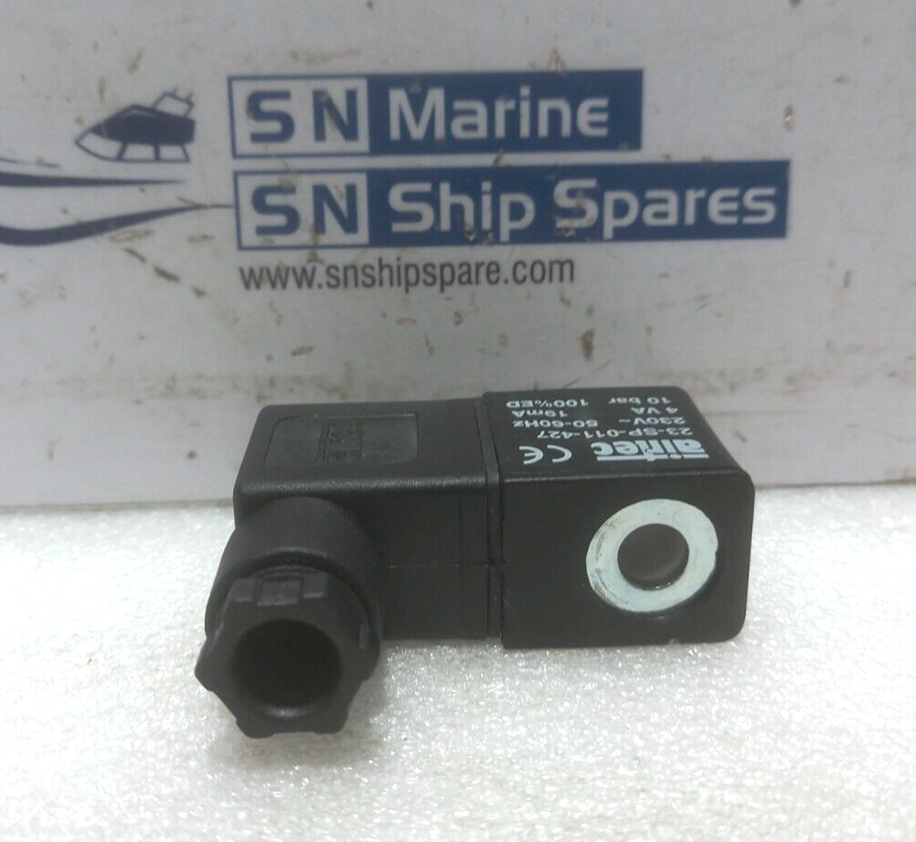 Airtec 23-SP-011-427 Solenoid Valve 230V~ 50/60Hz 4VA 19mA 10bar