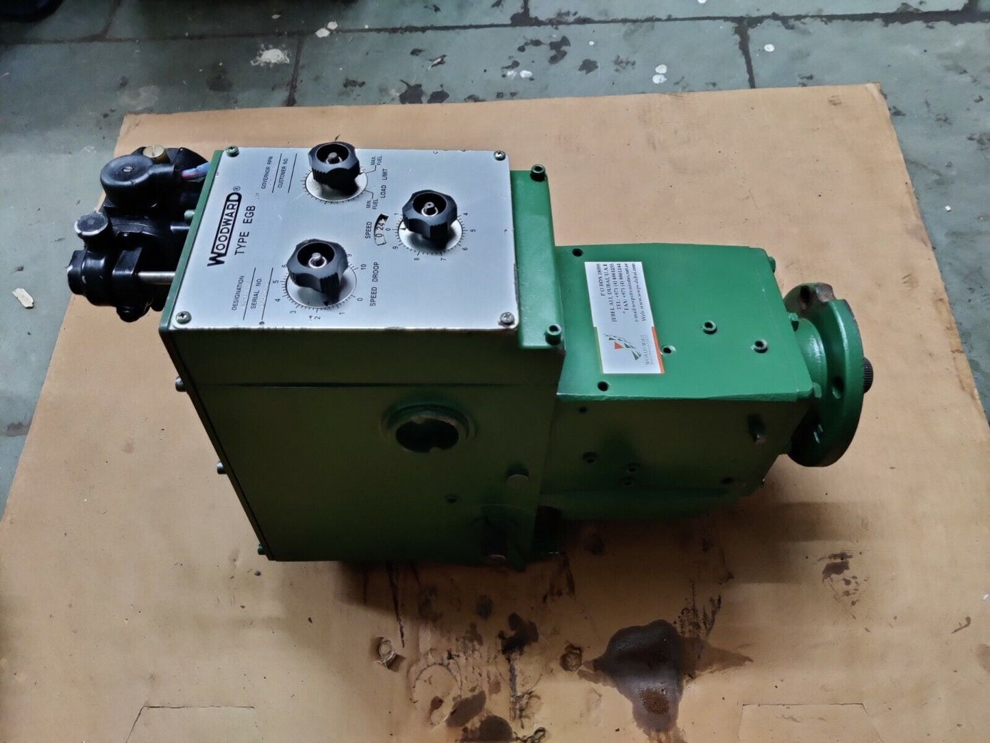 WOODWARD EGB 8241-943 GOVERNOR RPM-136-1036