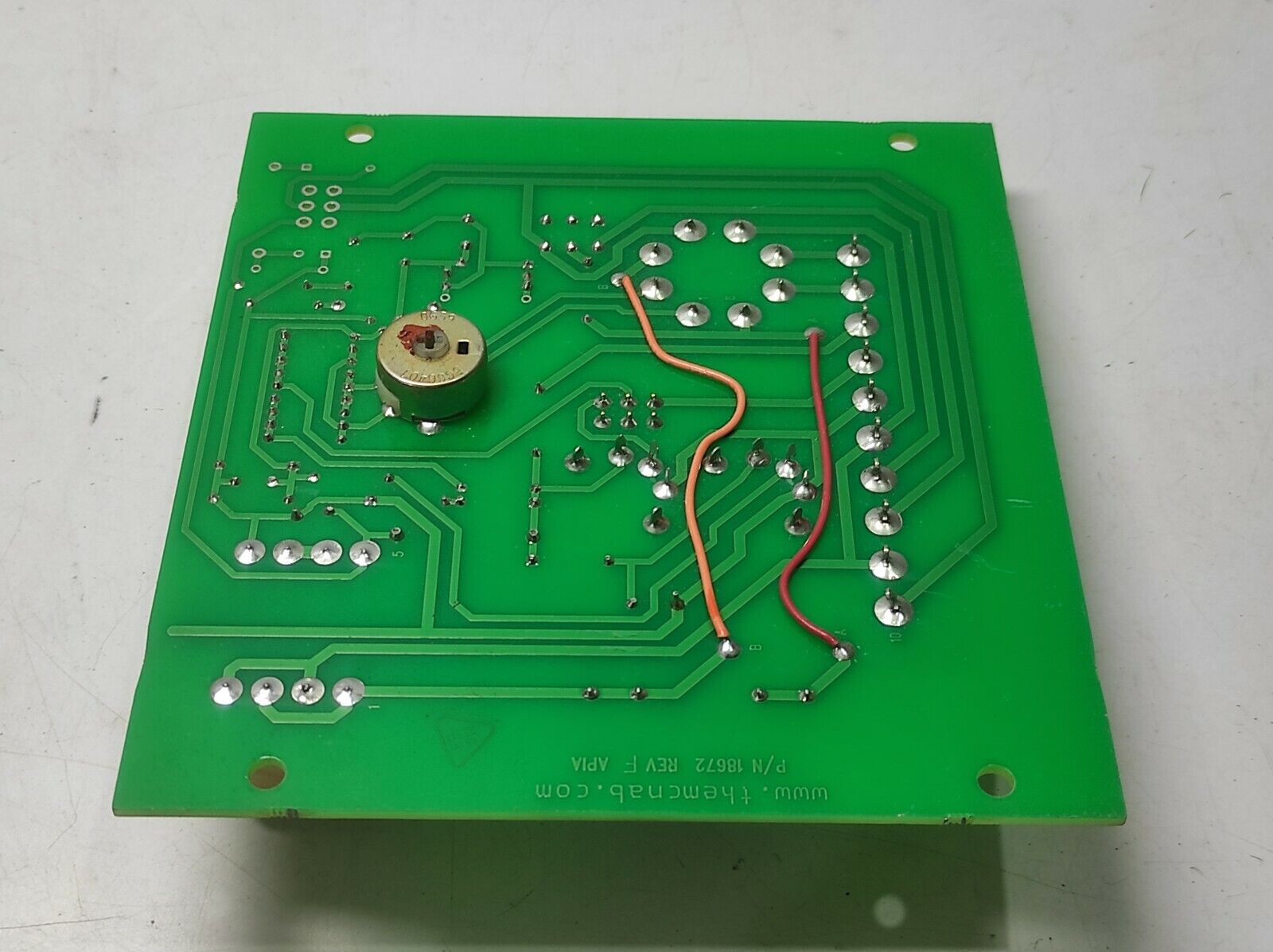 The MC Nab 18427 PCB 18672 Rev F