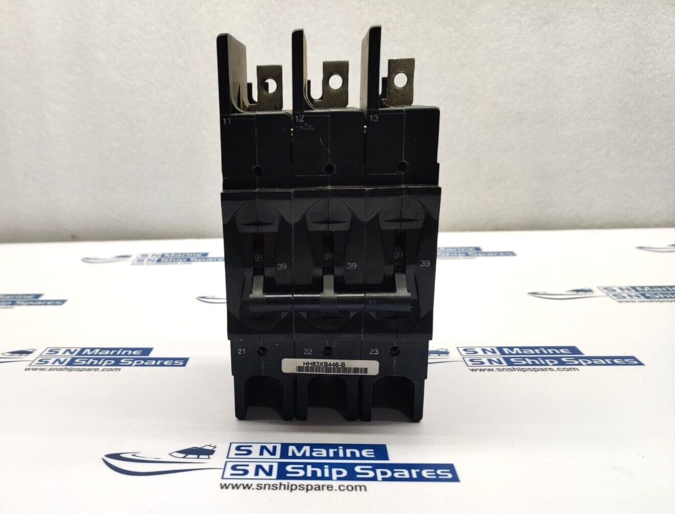 Airpax HH83XB446-B Circuit Breaker 39AMPS 600V 50/60Hz