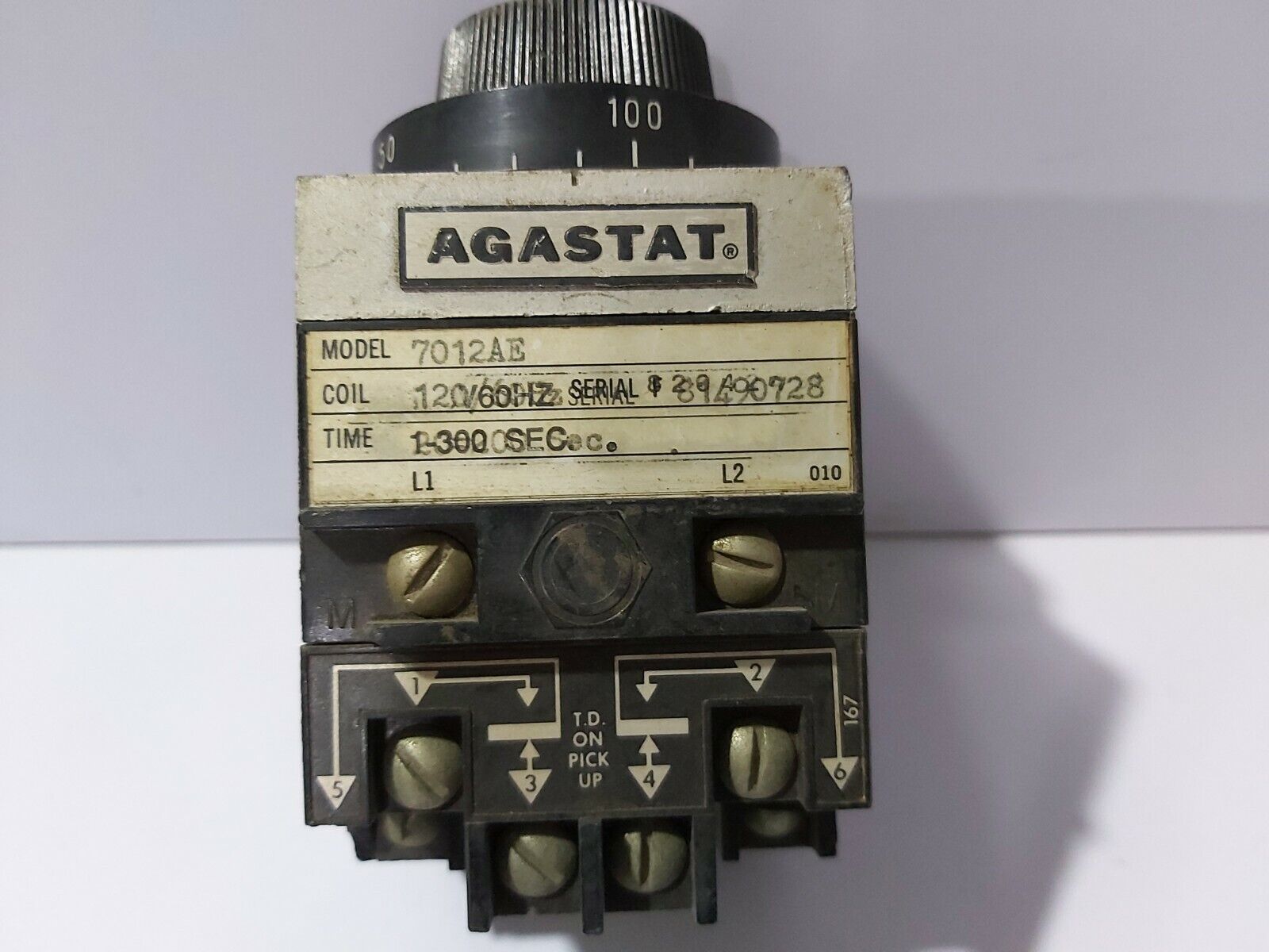 AGASTAT 7012AE TIMER 