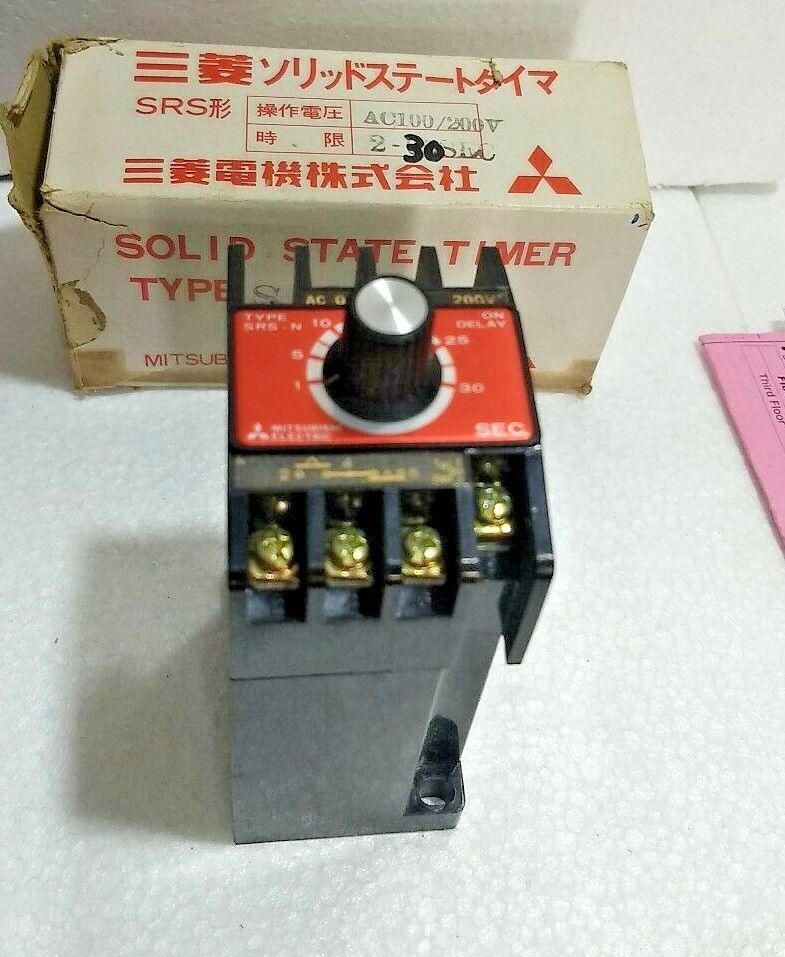 Solid State Timer Mitsubishi SRS-N AC100-110 V/200-220V