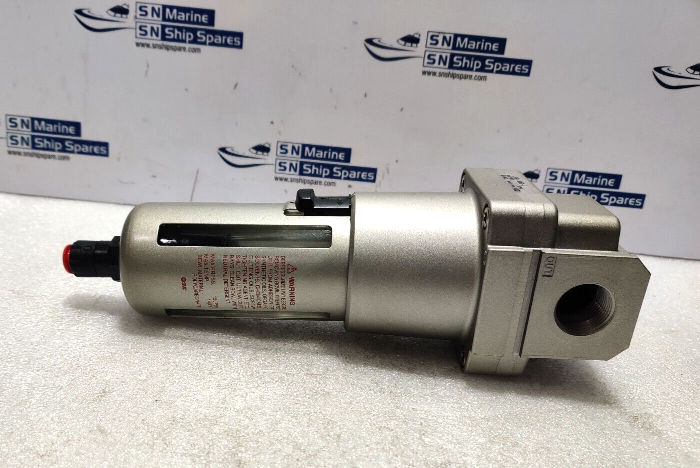 SMC AF50-N06D-Z Airline Lubricator Max Pressure: 150Psi