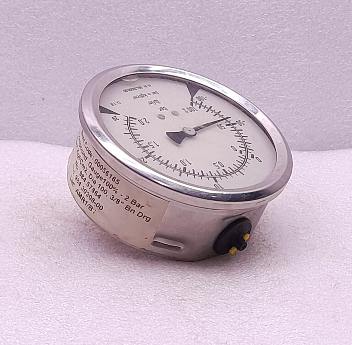 Alfa Laval 984.30308.00 Compound Gauge 100%-2 Bar 984 30308-00