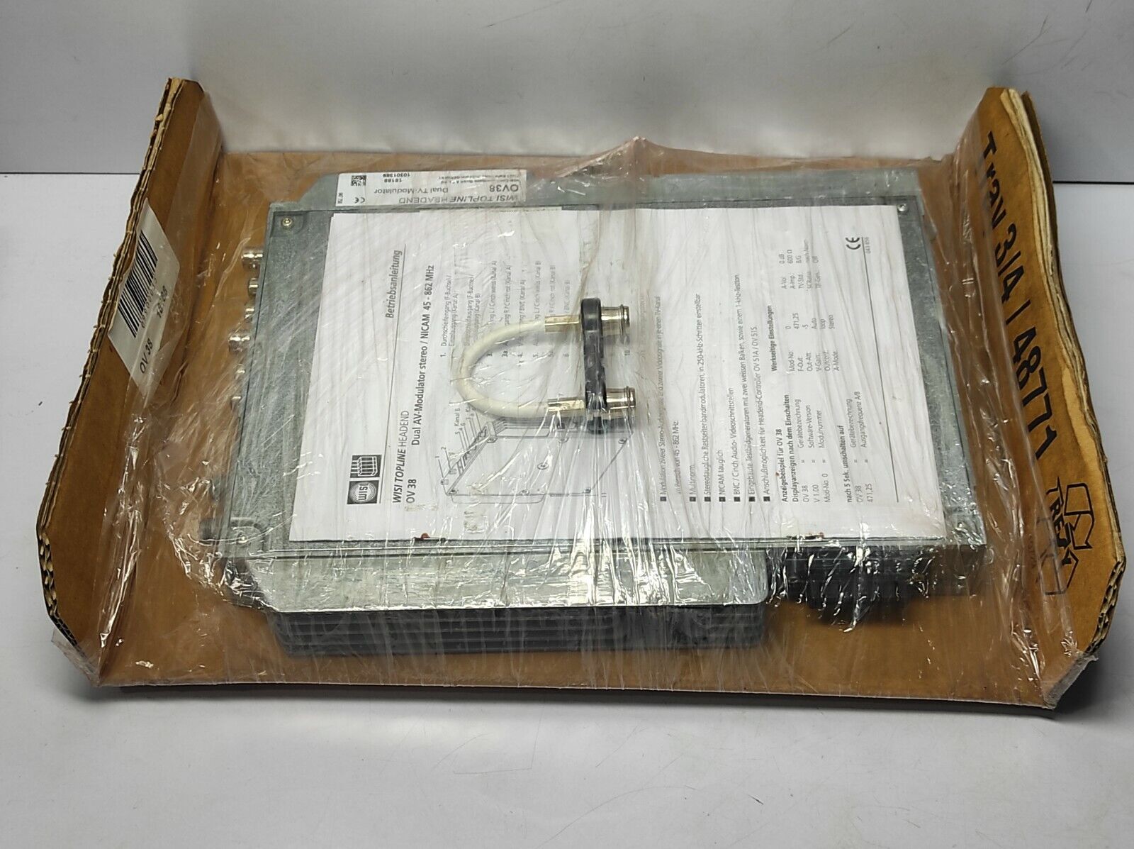 WISI OV 38 Dual TV Modulator Topline Headend