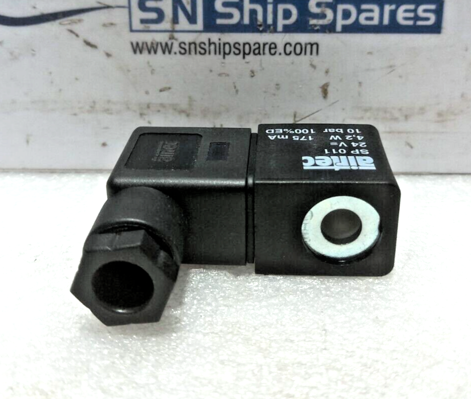 Airtec SP 011 Solenoid Valve 24V 4,2W 175mA 10Bar