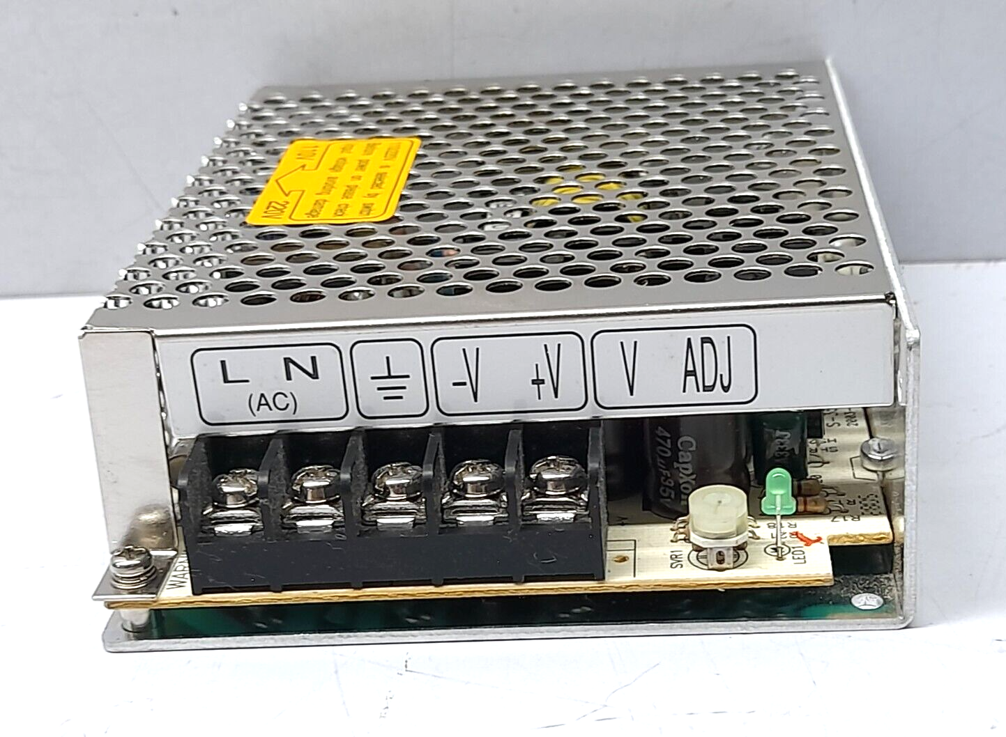 Mean Well S-35-24 Power Supply Input 100-120VAC 0.8A 200-240VAC 0.45A 50/60Hz Ou