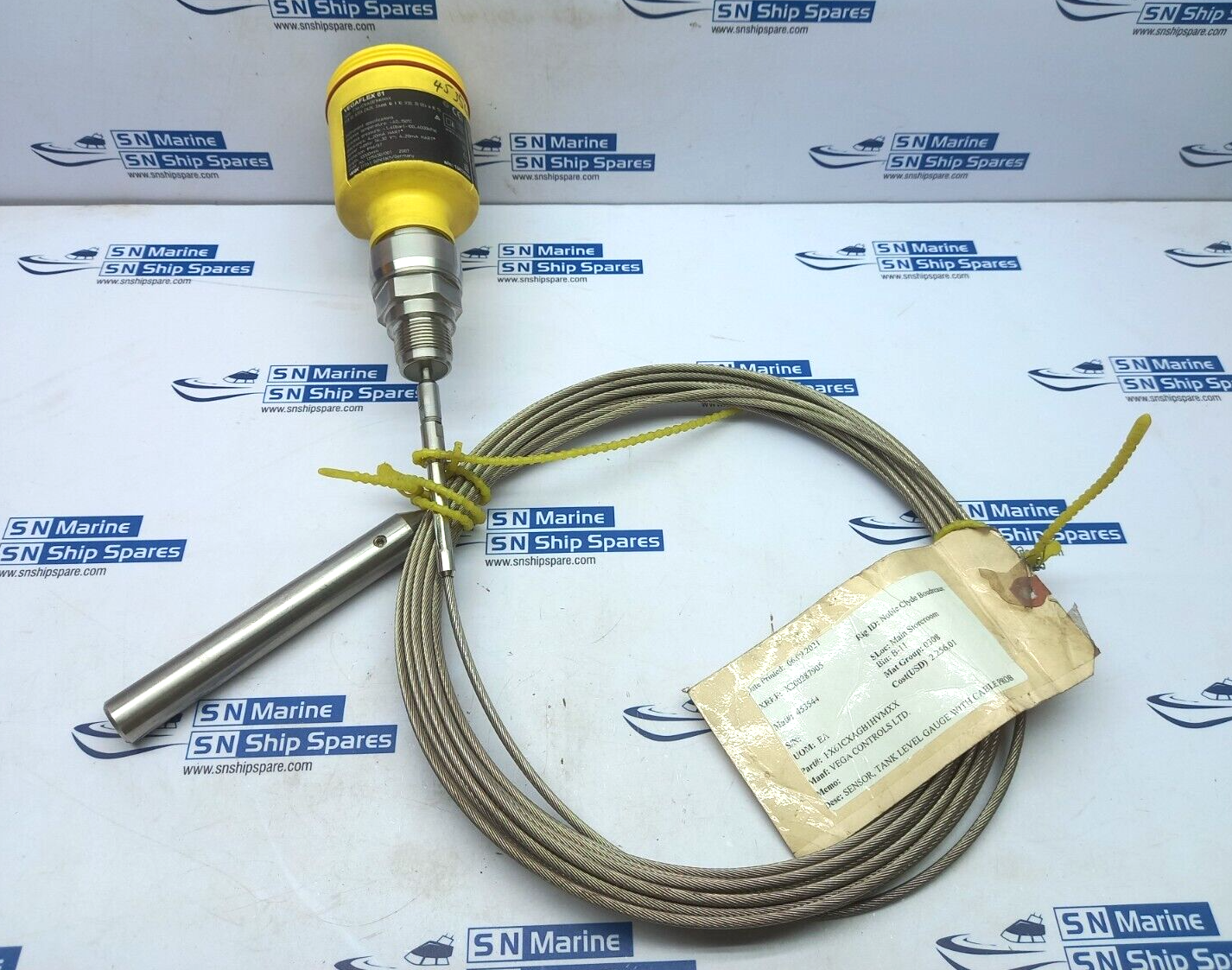 Vegaflex 61 FX61CXAGB1HKMXX Tank Level Sensor Gauge With Cable Prob