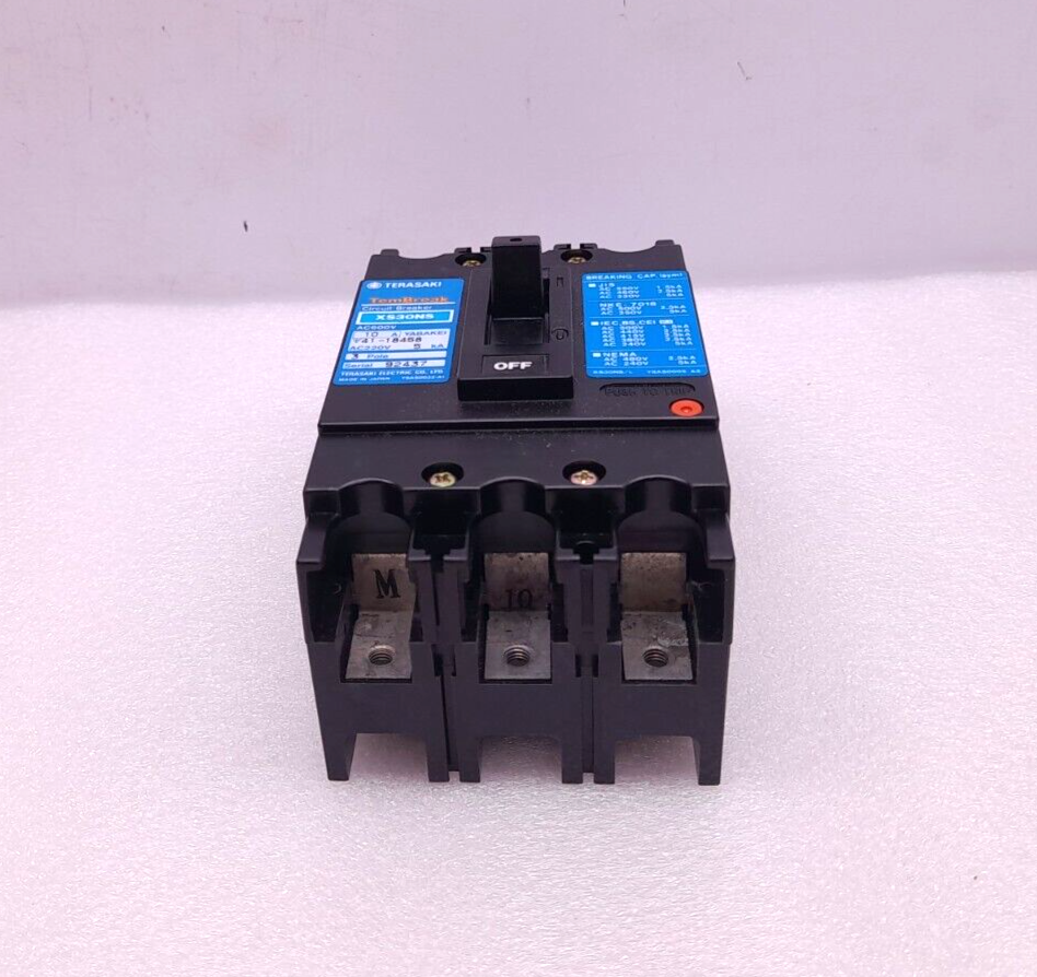 Terasaki XS30NS Tem Break 10A 3P Circuit Breaker