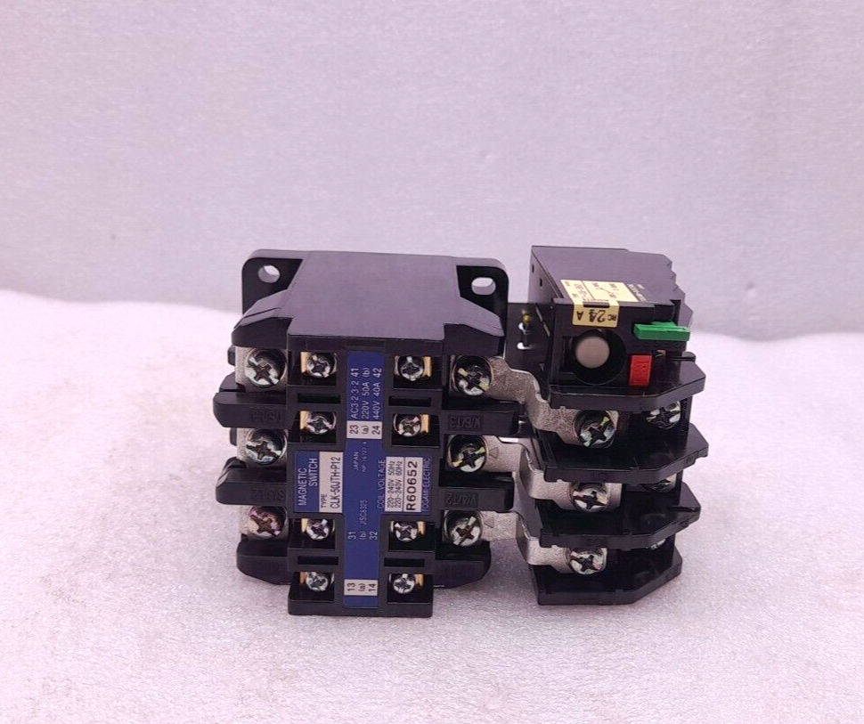 Togami Electric T-35-S50 Magnetic Switch Typ: CLK-50JTH-P12 200V 50A 400V 40A